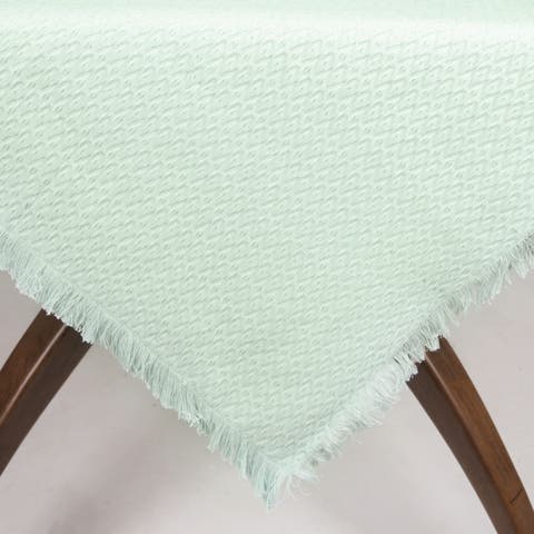 Nora Sea Glass Table Topper 54" x 54"