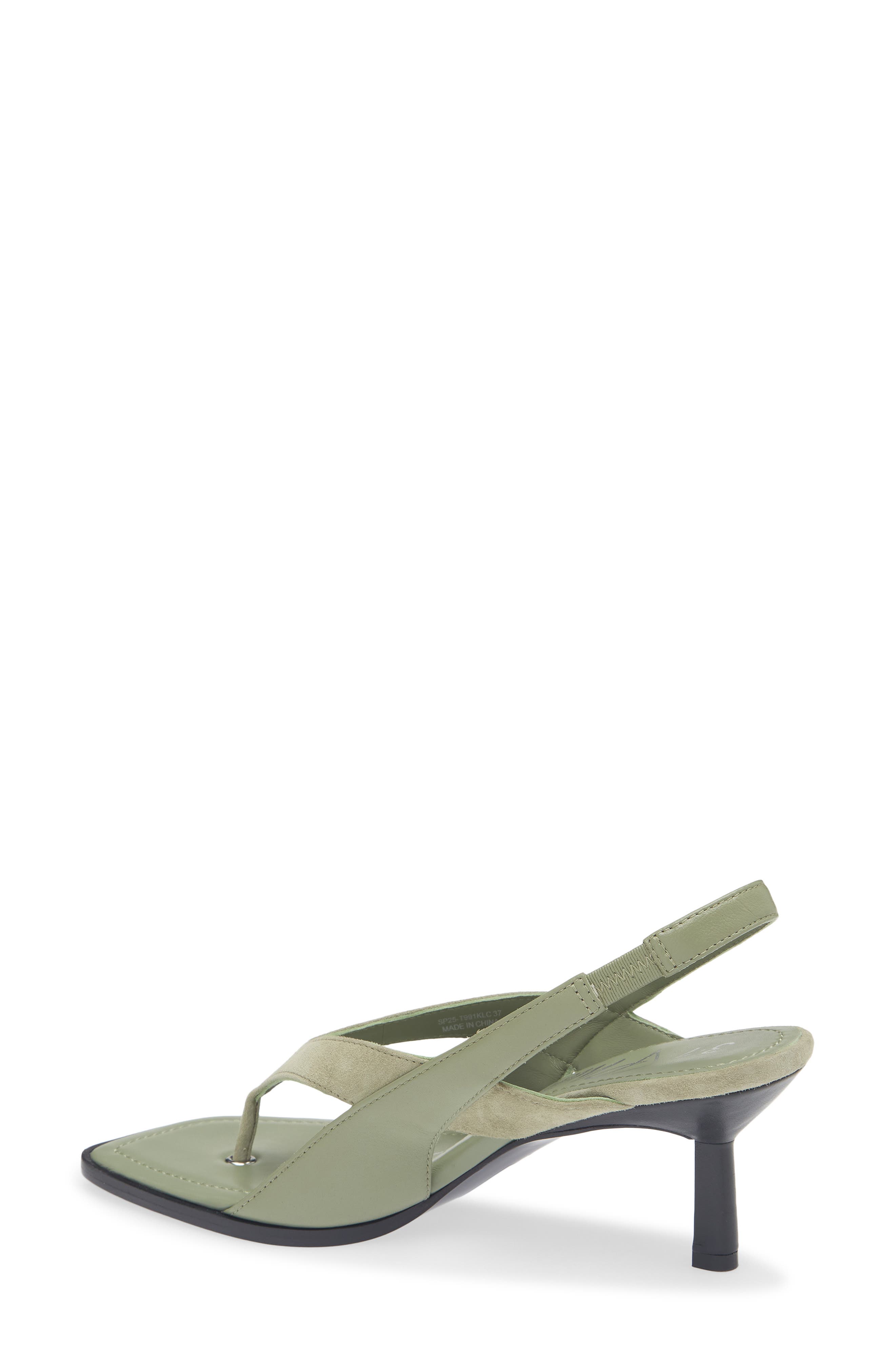 Double Strap Sandal, Alternate, color, THYME
