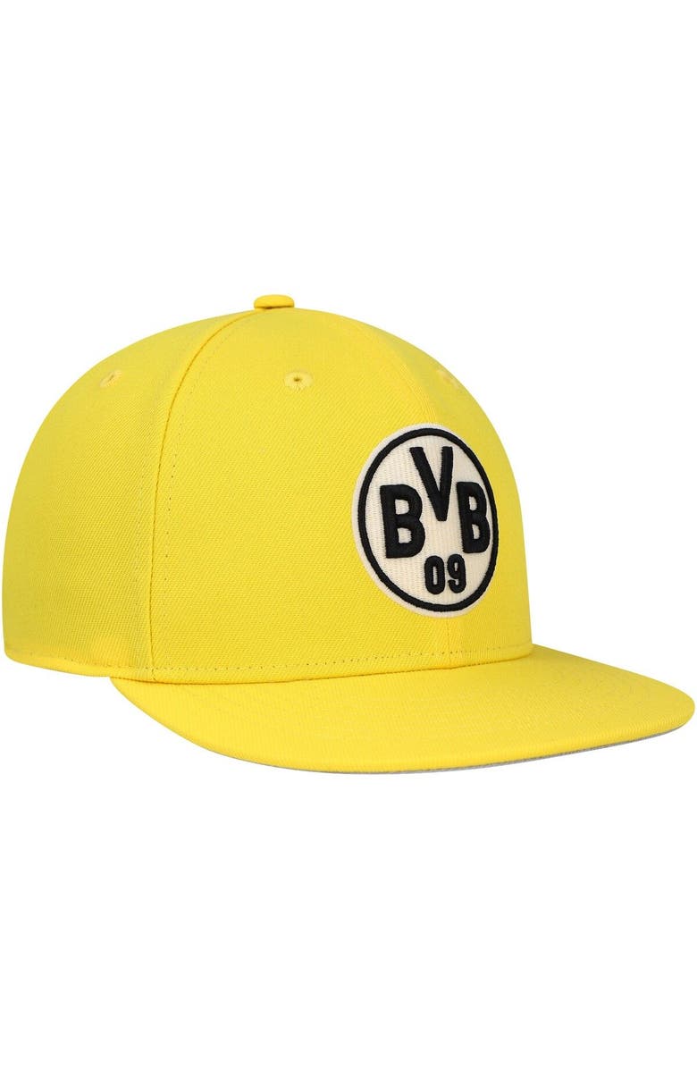 FAN INK Men's Yellow Borussia Dortmund America's Game Snapback Hat, Alternate, color, Yellow