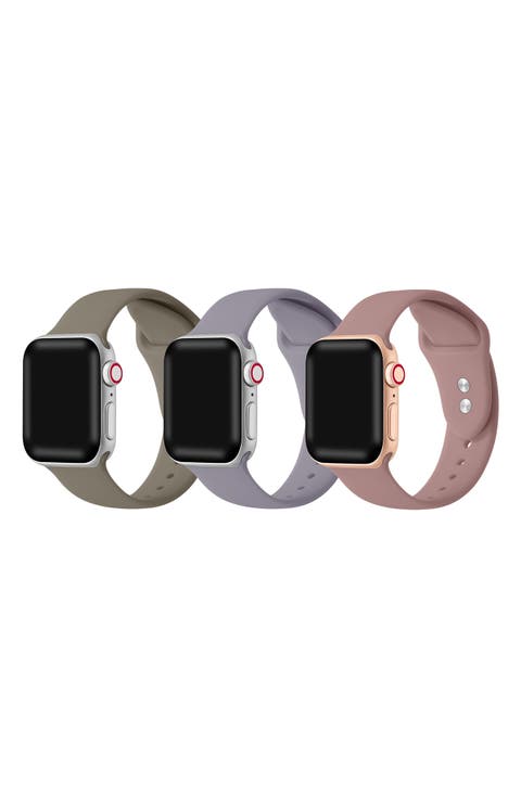 Pack of 3 Silicone Watch Bands