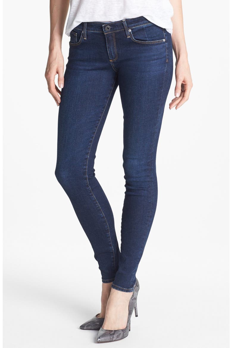 'The Absolute Legging' Extreme Skinny Jeans, Main, color, SMITTEN
