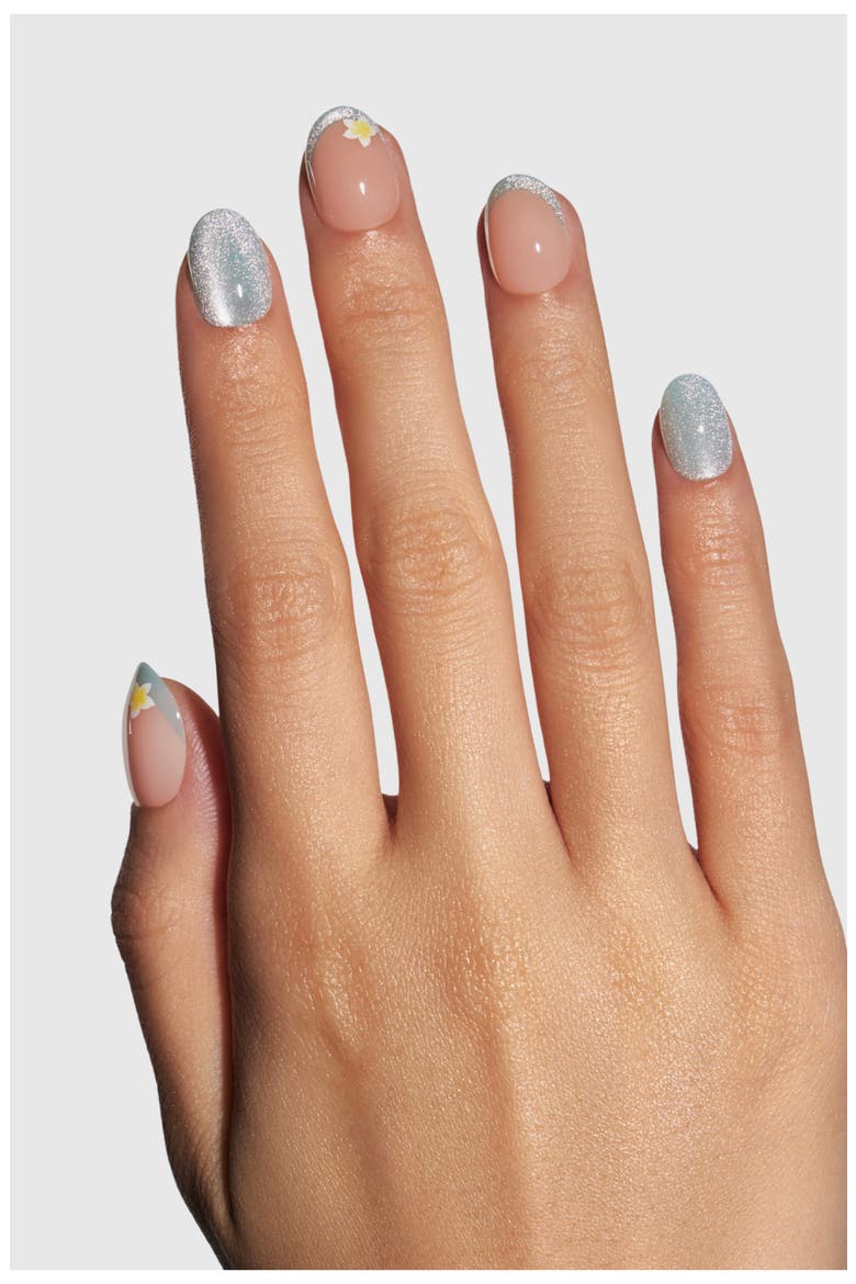 Short Oval Press-On Nails, Alternate, color, MAUI