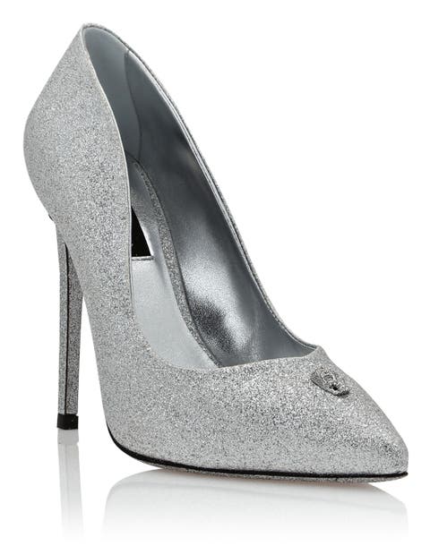 Glitter Decollete Pumps Women
