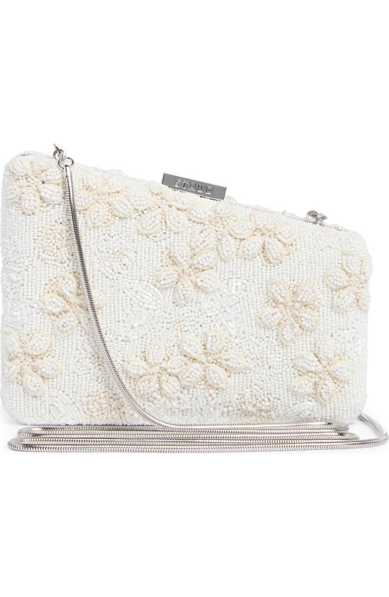 STAUD Carmella Beaded Clutch, Alternate, color, Garden Party