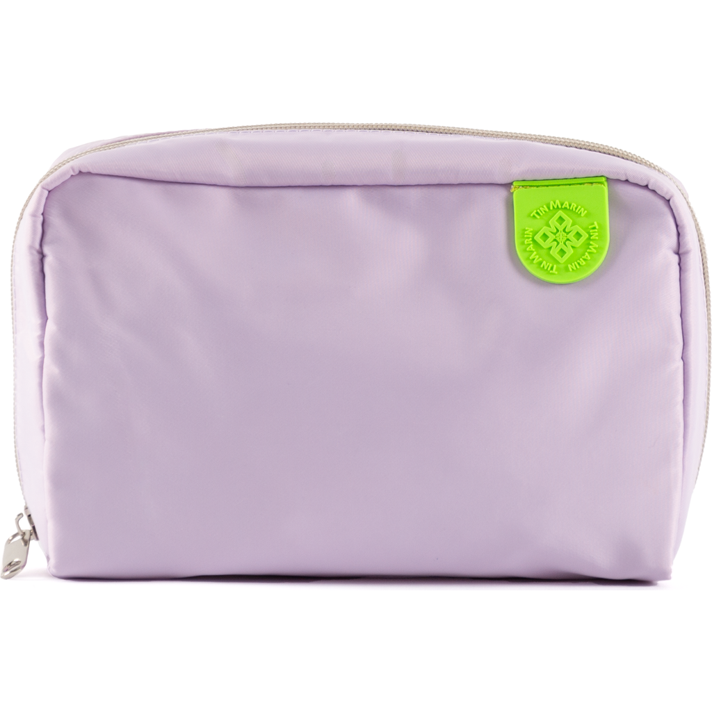 Tin Marin Checs Nylon Pouch In Purple