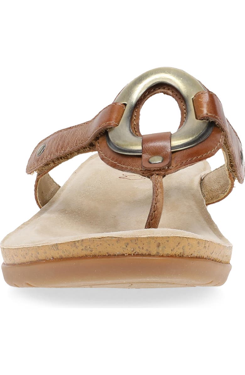 Dansko Rosalia Flip Flop, Alternate, color, Toffee