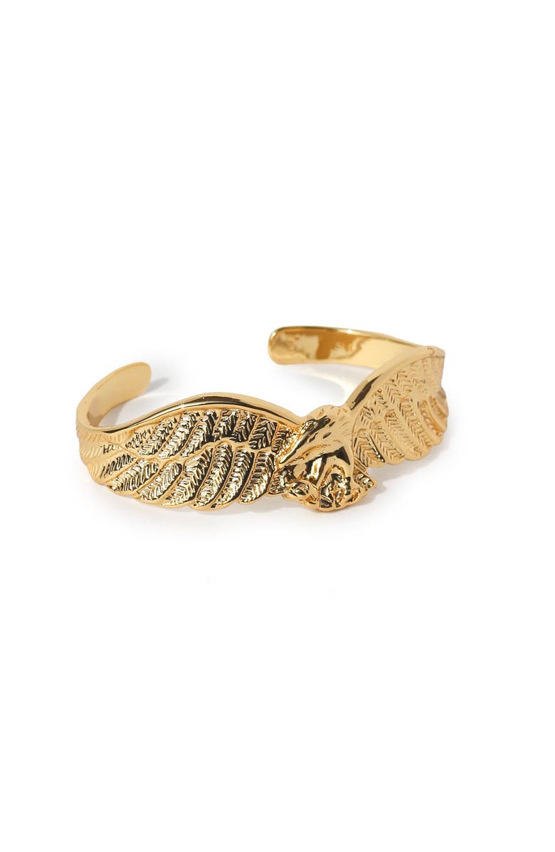 67jewelry Eagle Cuff II, Main, color, Gold