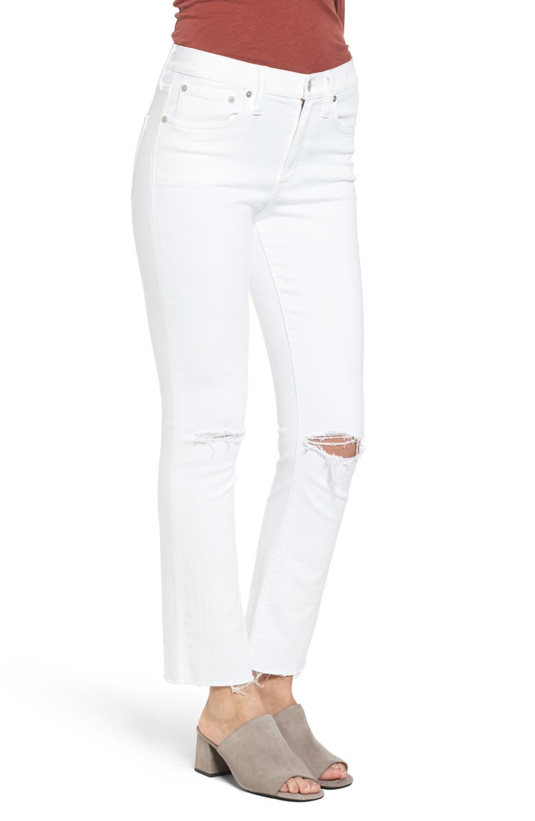 Madewell Cali Demi-Boot Jeans: Distressed Edition, Alternate, color,