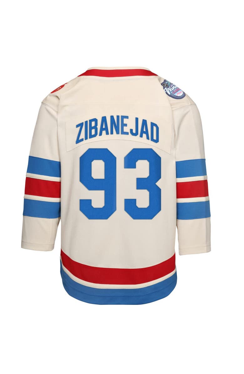 Outerstuff Preschool Outerstuff Mika Zibanejad White New York Rangers 2026 NHL Winter Classic Premier Jersey, Alternate, color, White