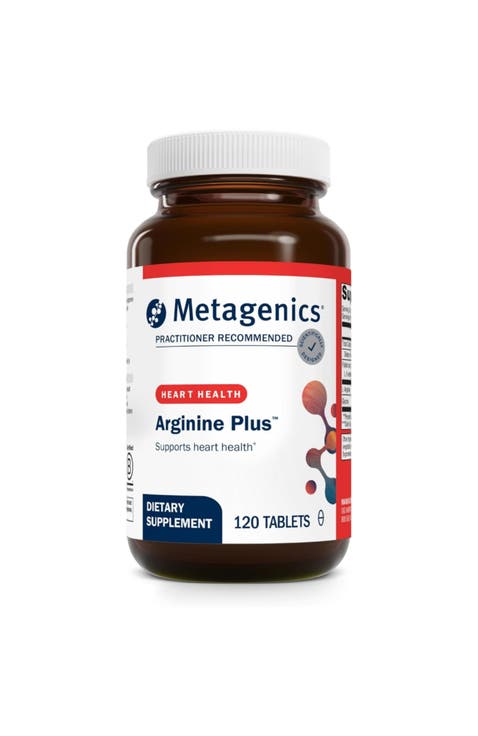 Arginine Plus L-Arginine Methyl Folate Cardiovascular Support 120 Tablets
