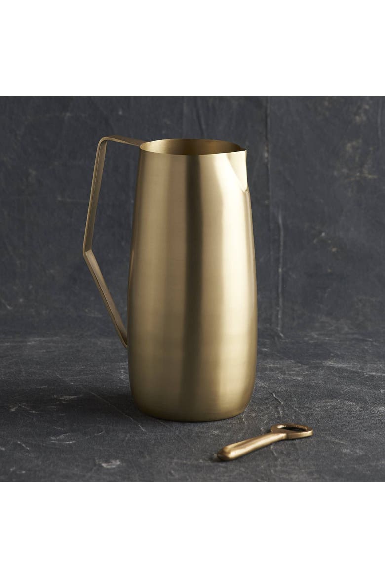 Pitcher, Main, color, Brass