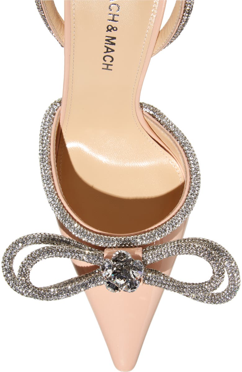 Mach & Mach Double Bow Pointed Toe Pump, Alternate, color,