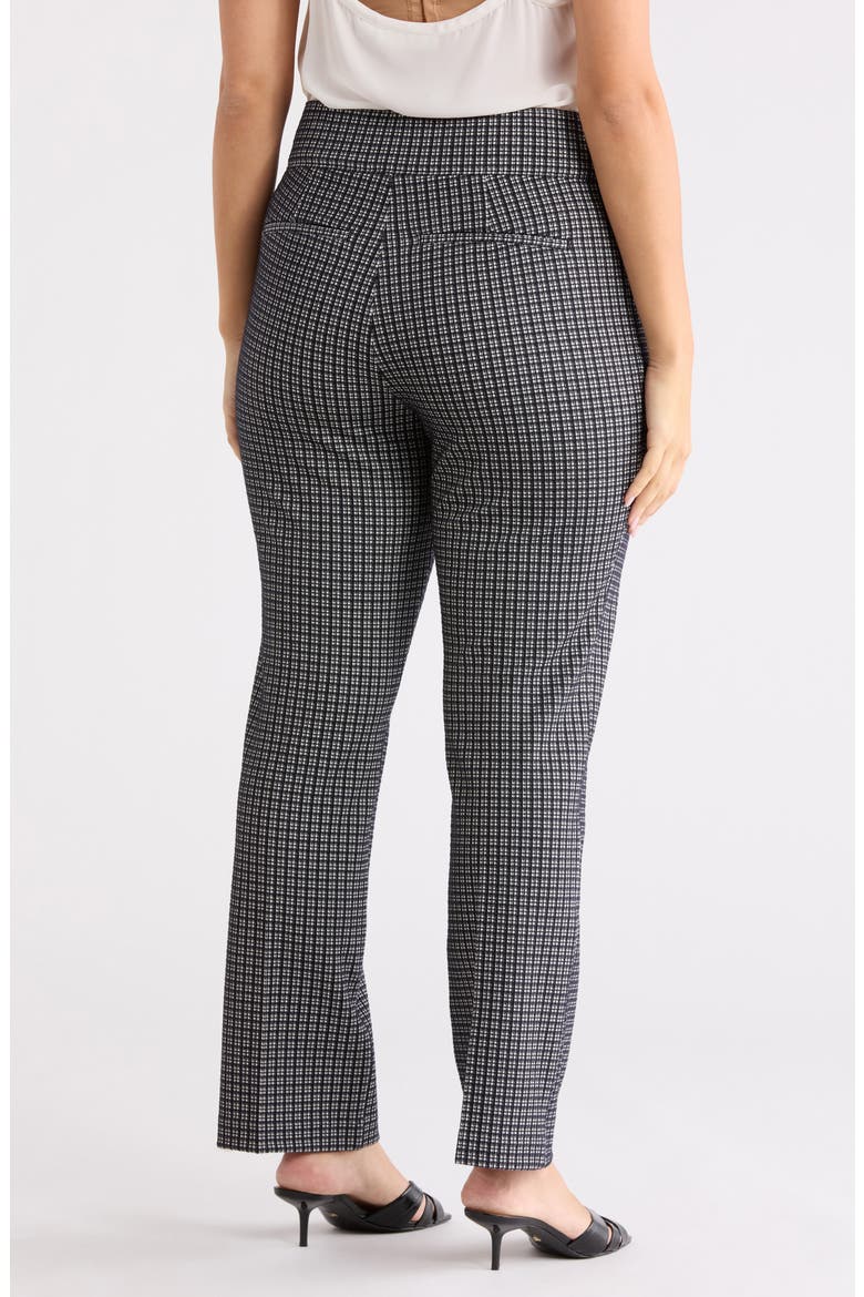 Slim Ponte Knit Pants, Alternate, color, MINI COLLIER
