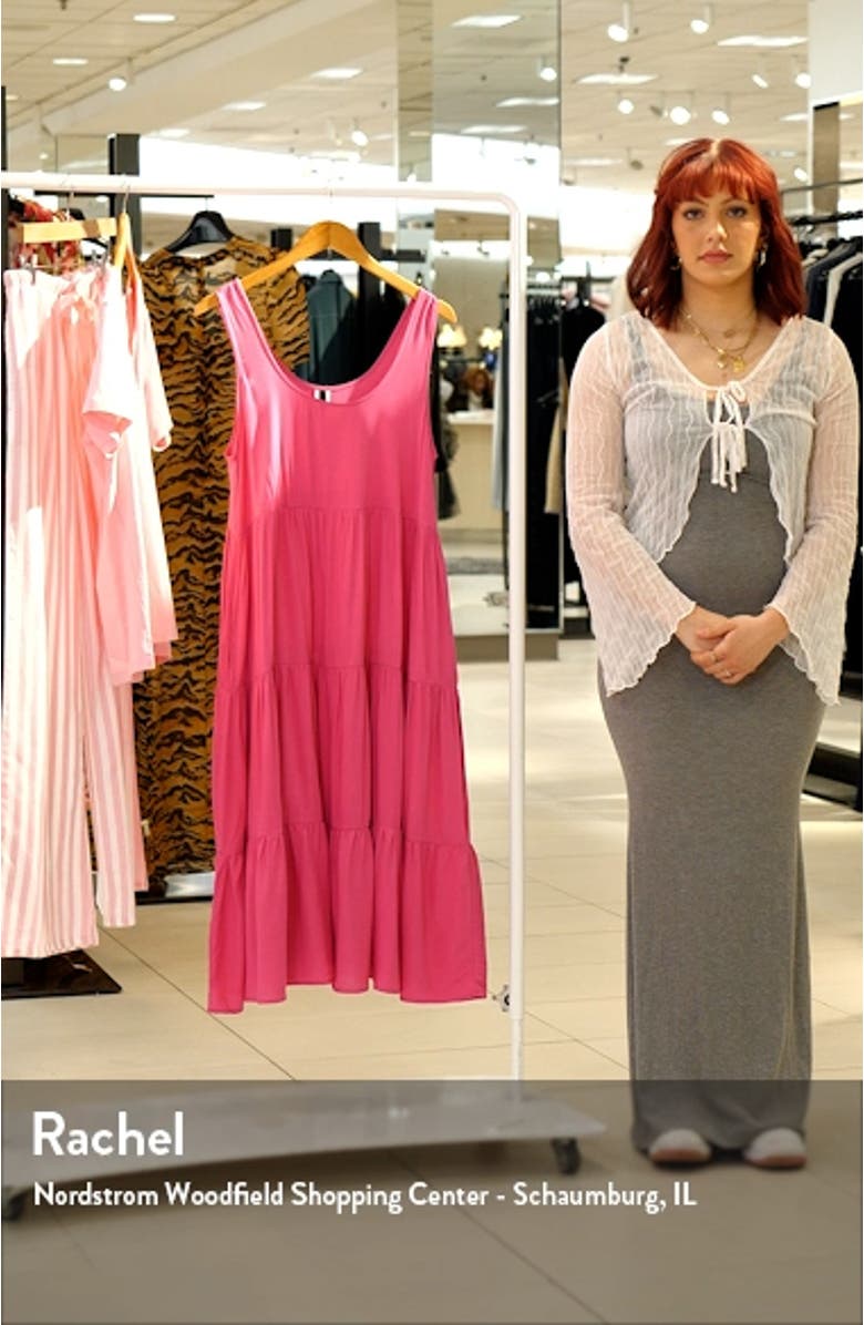 Isabella Tiered Challis Nightgown, sales video thumbnail