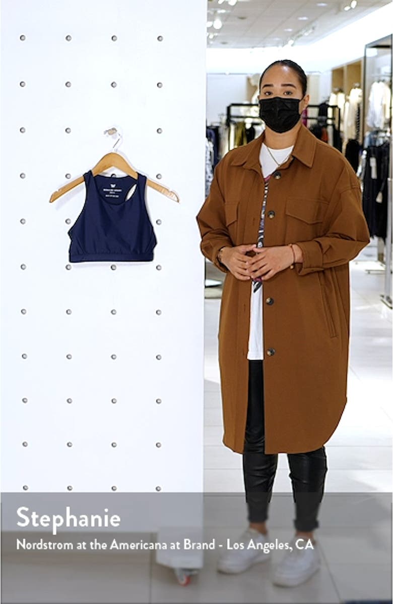 Body Racerback Sports Bra, sales video thumbnail