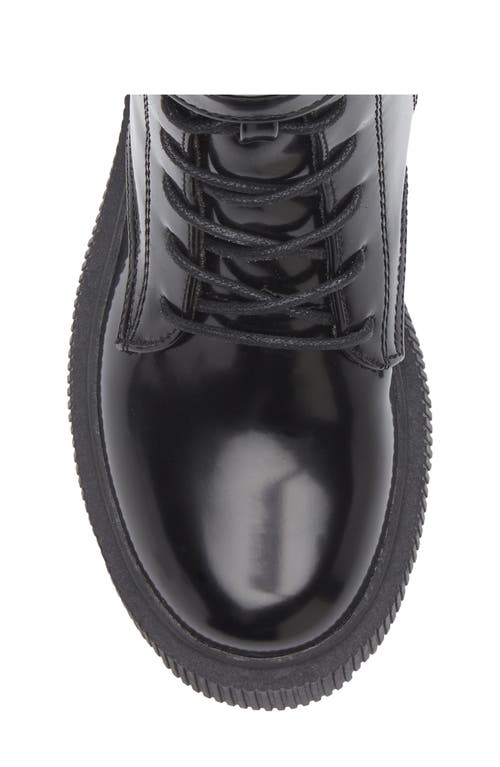 Olivia Miller Kids' Little Dipper Combat Boot In Black