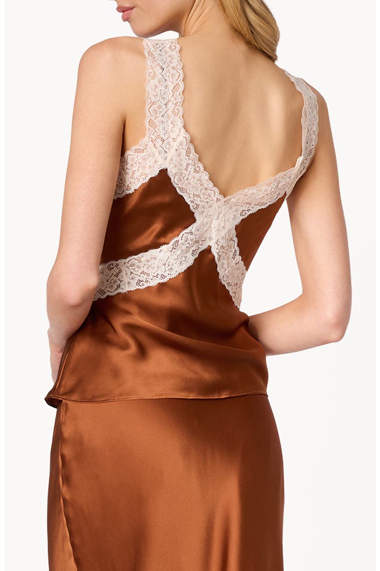 Helga Bias Silk Camisole, Alternate, color, MAPLE SYRUP
