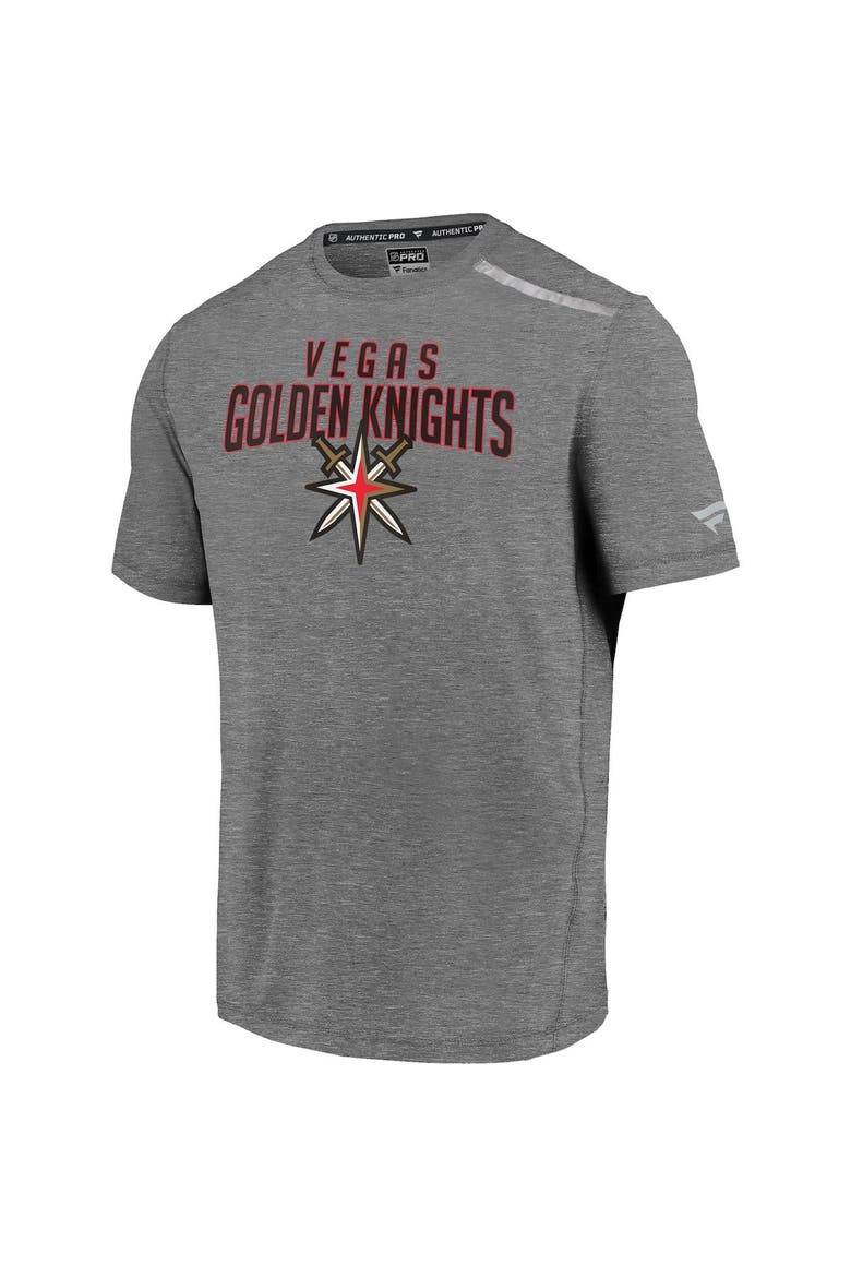 Men's Fanatics Branded Heathered Gray Vegas Golden Knights Special Edition Refresh T-Shirt, Alternate, color, Heather Gray