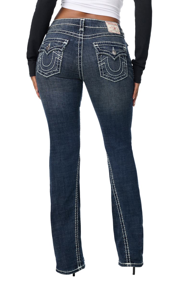 Joey Mid Rise Flare Jeans, Alternate, color, TRUE BOND