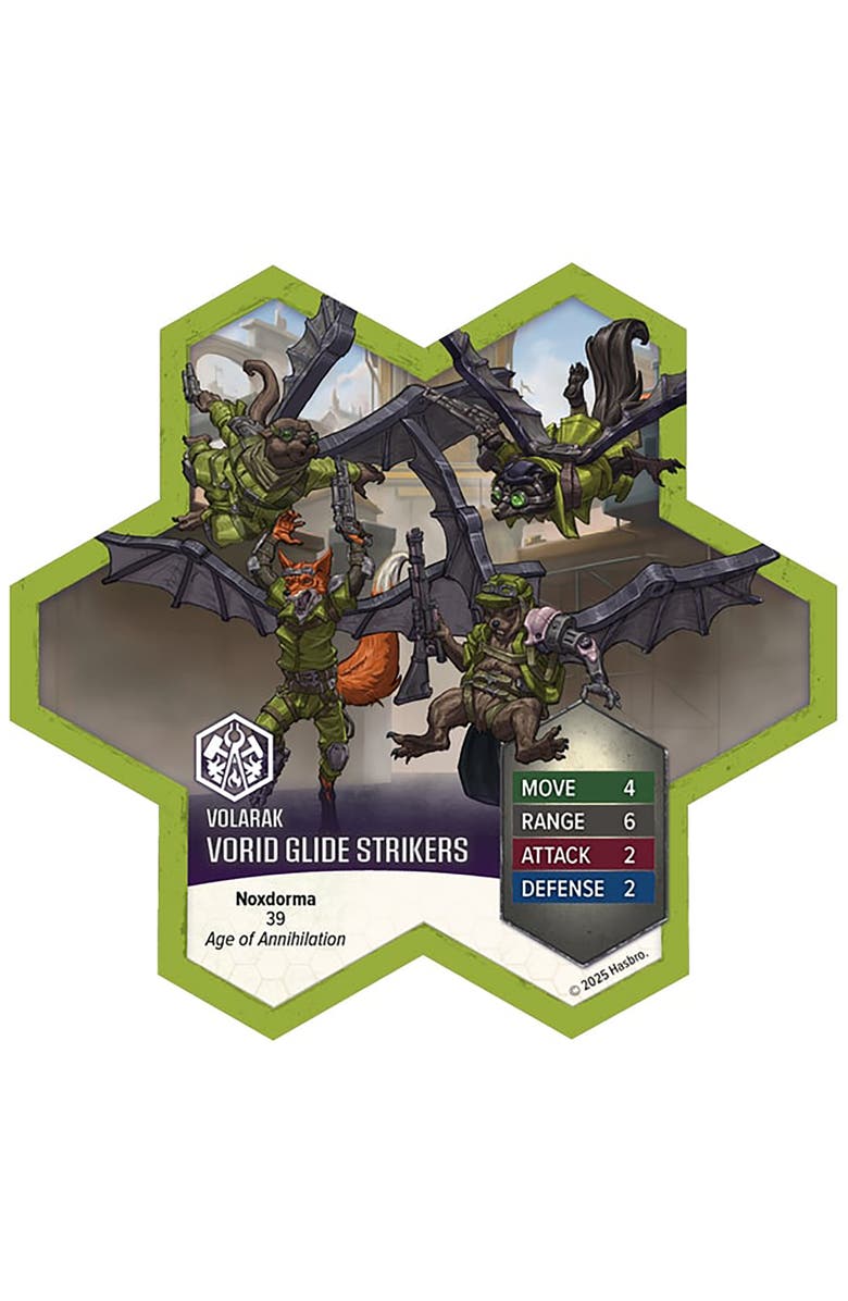 Renegade Games Heroscape Rising Tide Wing Commander Tuck Harrigan & Vorid Glidestrikers Army Expansion, Alternate, color, Multicolored