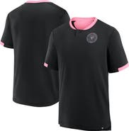 FANATICS Men's Fanatics Black Inter Miami CF Stoppage Time Striker T-Shirt