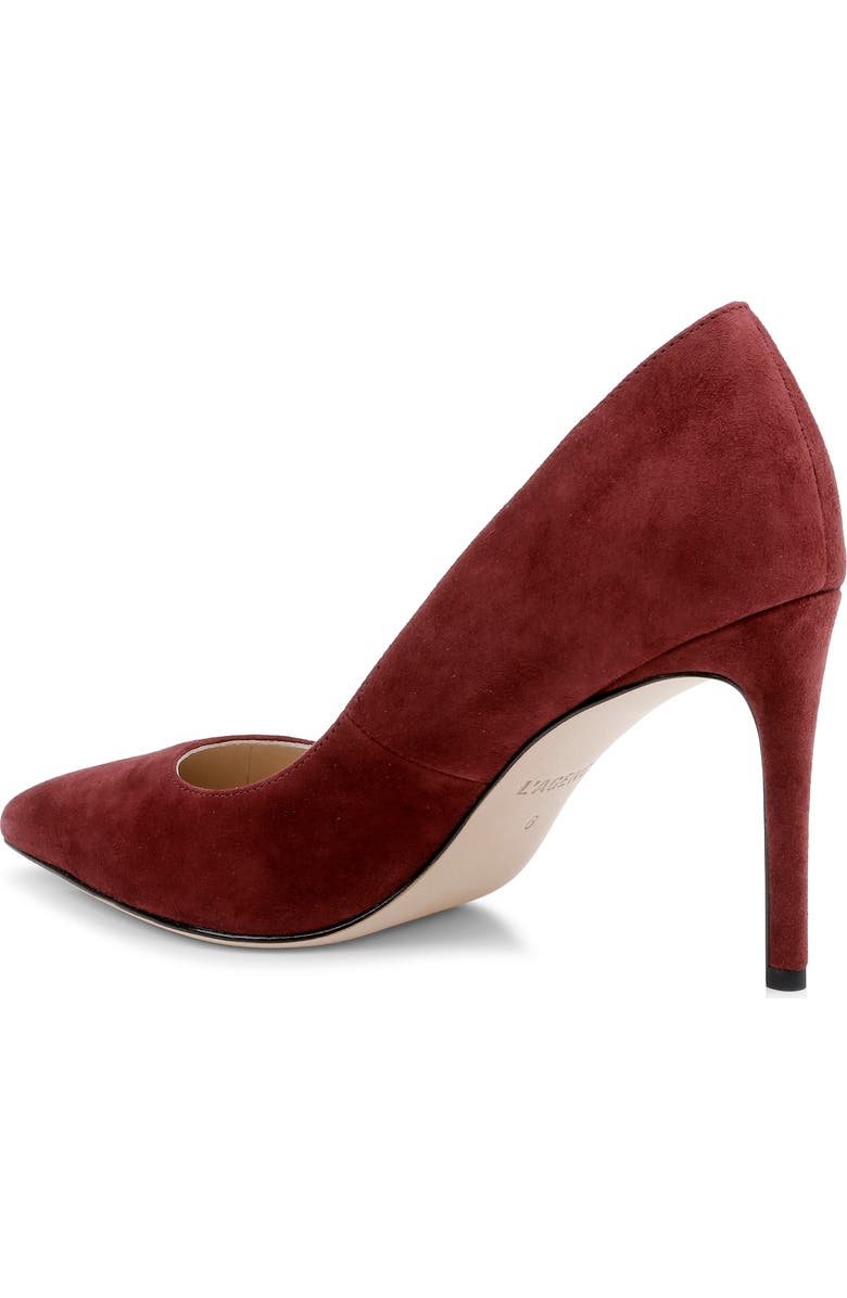 L'AGENCE Maelle Pointed Toe Pump, Alternate, color, Spice Suede