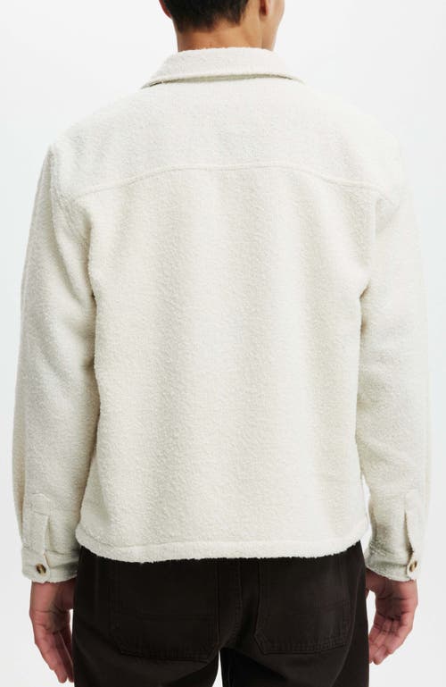 Shop Cotton On Beckley Overshirt In Cream