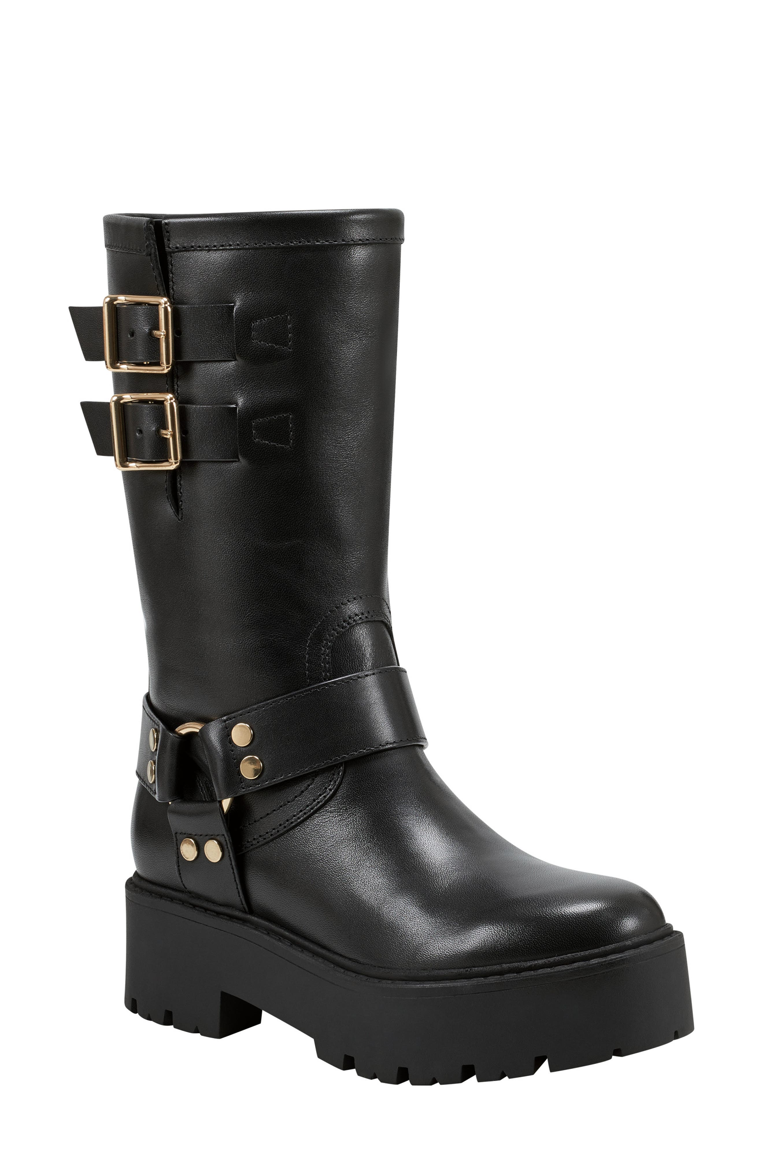 Dorset Lug Moto Boot, Main, color, BLACK 001