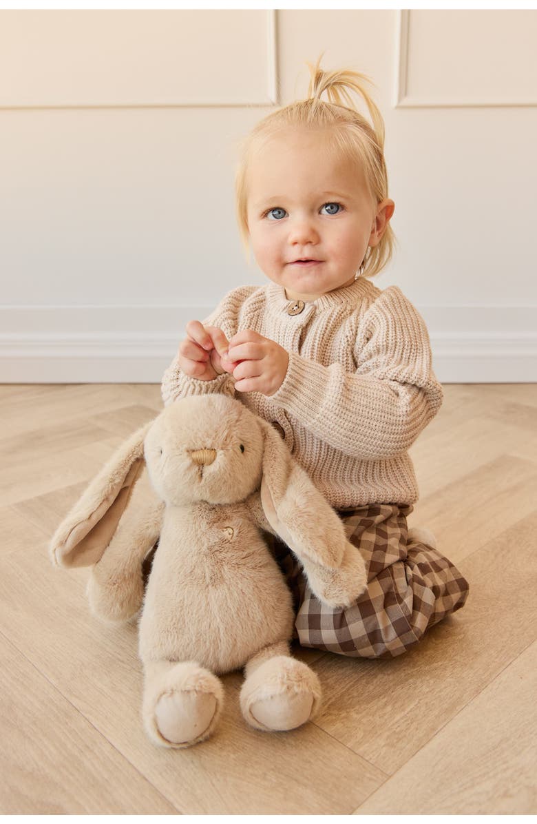 Snuggle Bunnies Penelope the Bunny 12" Plush & 6" Keychain Set, Alternate, color, Caramel