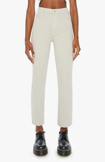 MOTHER The Hustler Flood Ankle Straight Leg Jeans