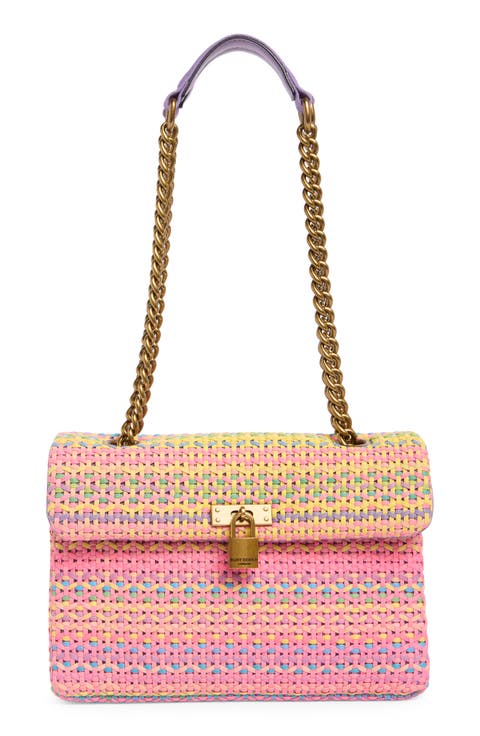 Woven Brixton Convertible Shoulder Bag