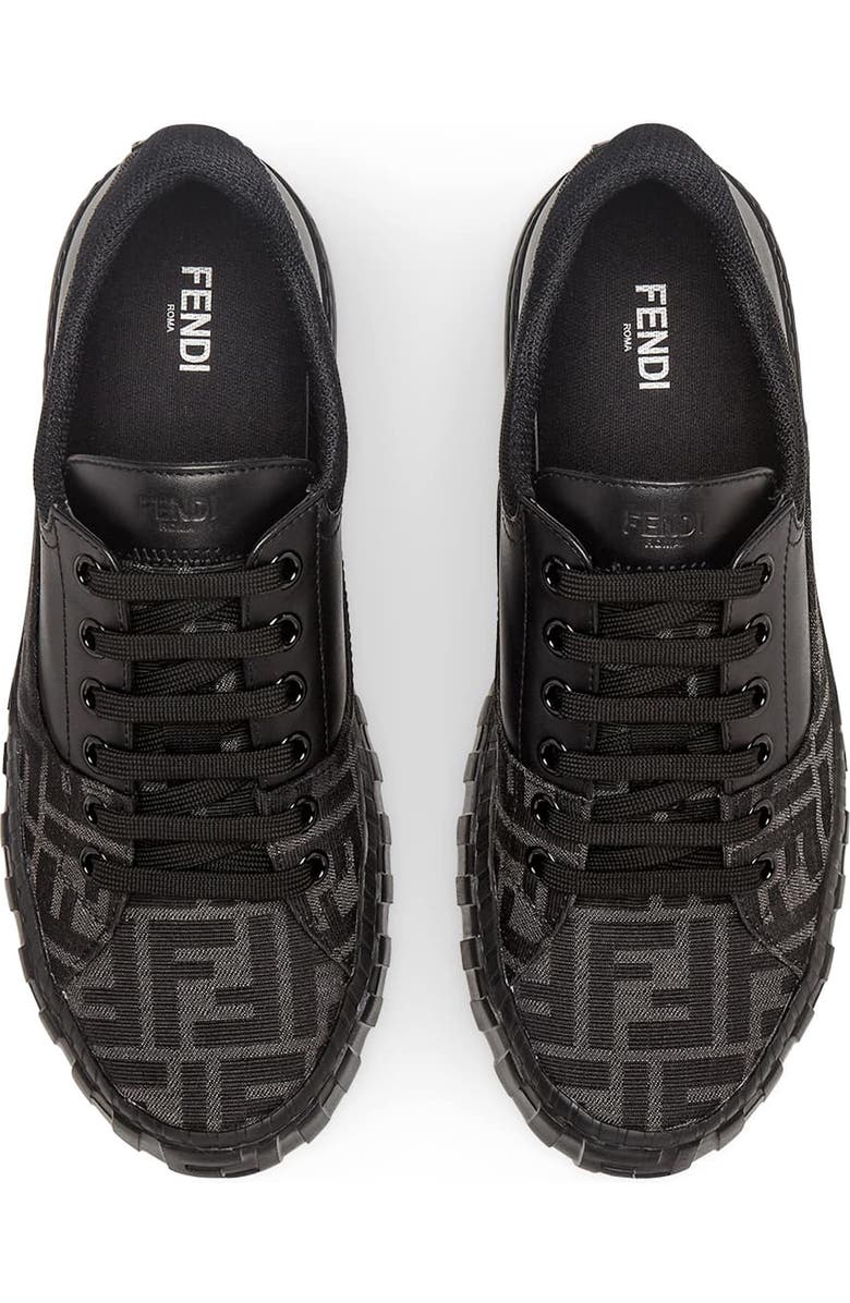 Fendi Force FF Low Top Sneaker, Alternate, color,