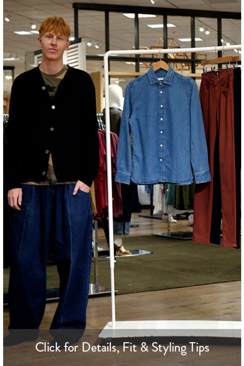 Denim Button-Up Shirt video