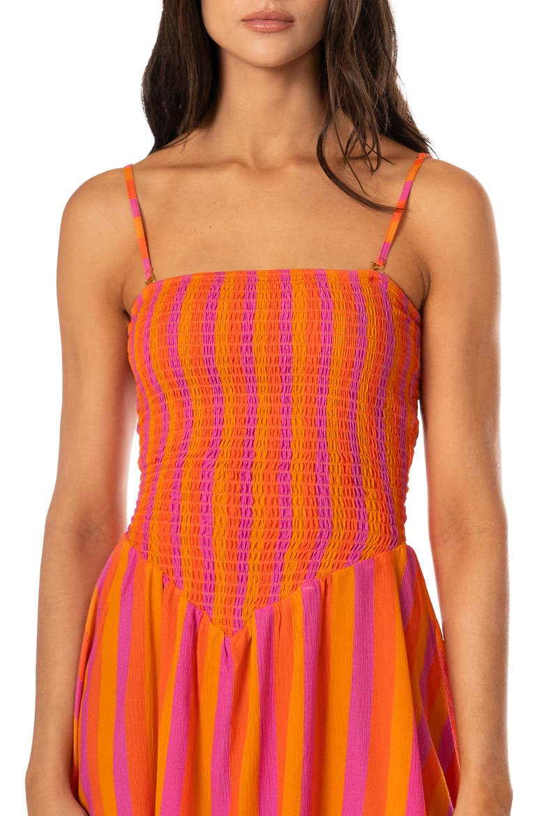 Tropical Candy Dominica Cover-Up Dress, Alternate, color, OPEN PINK