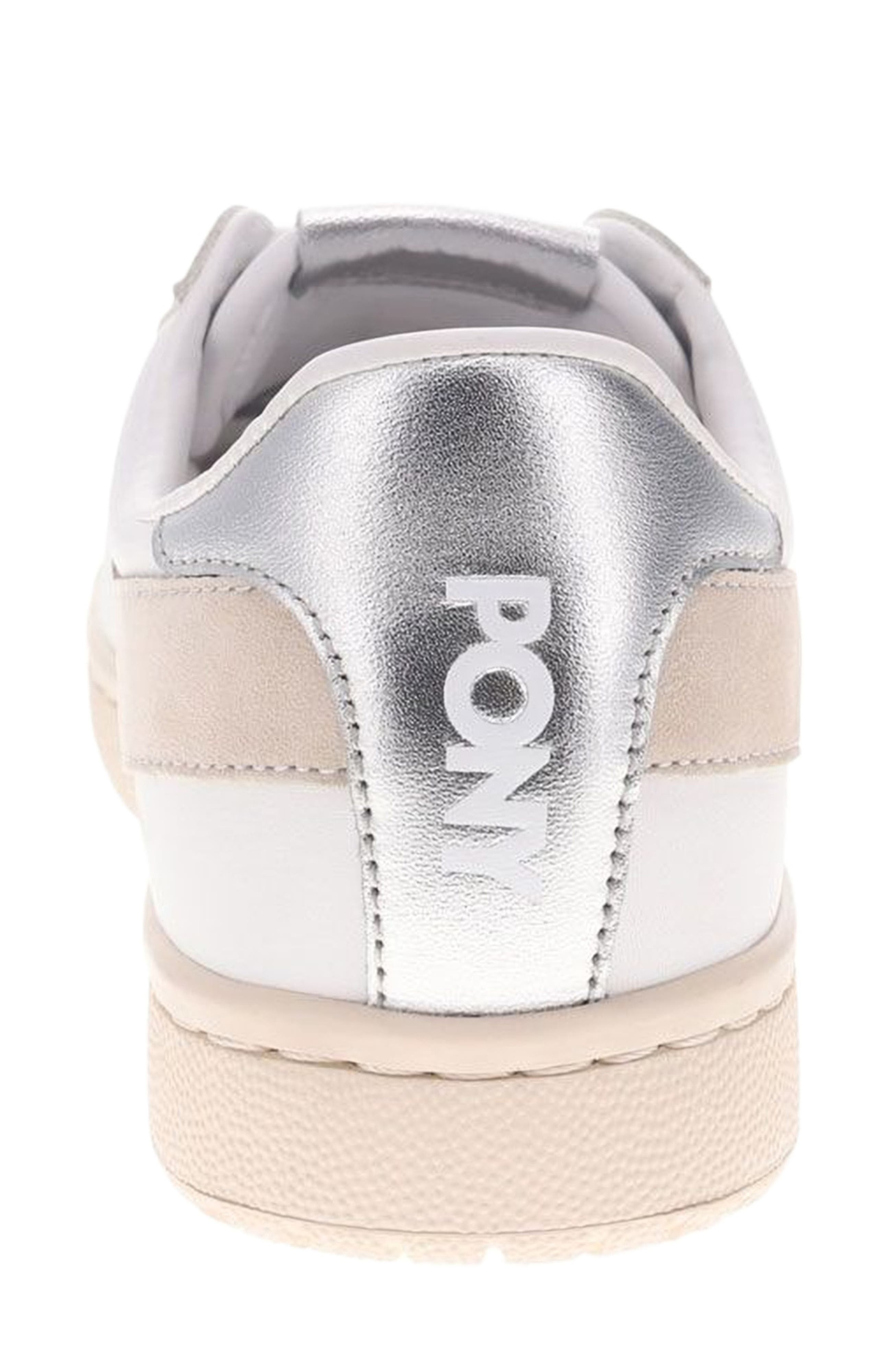 PONY M-Pro Low Metallic Sneakers, Alternate, color, White/Silver