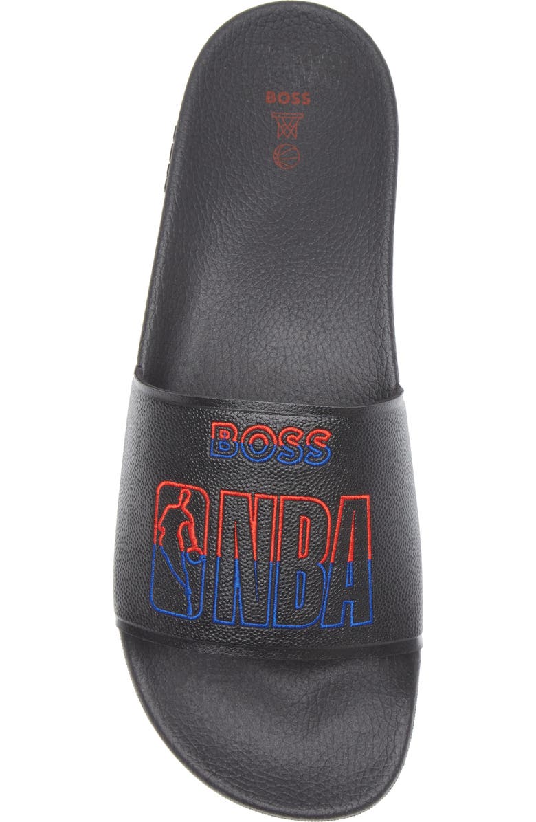 BOSS x NBA Bay Slide Sandal, Alternate, color,