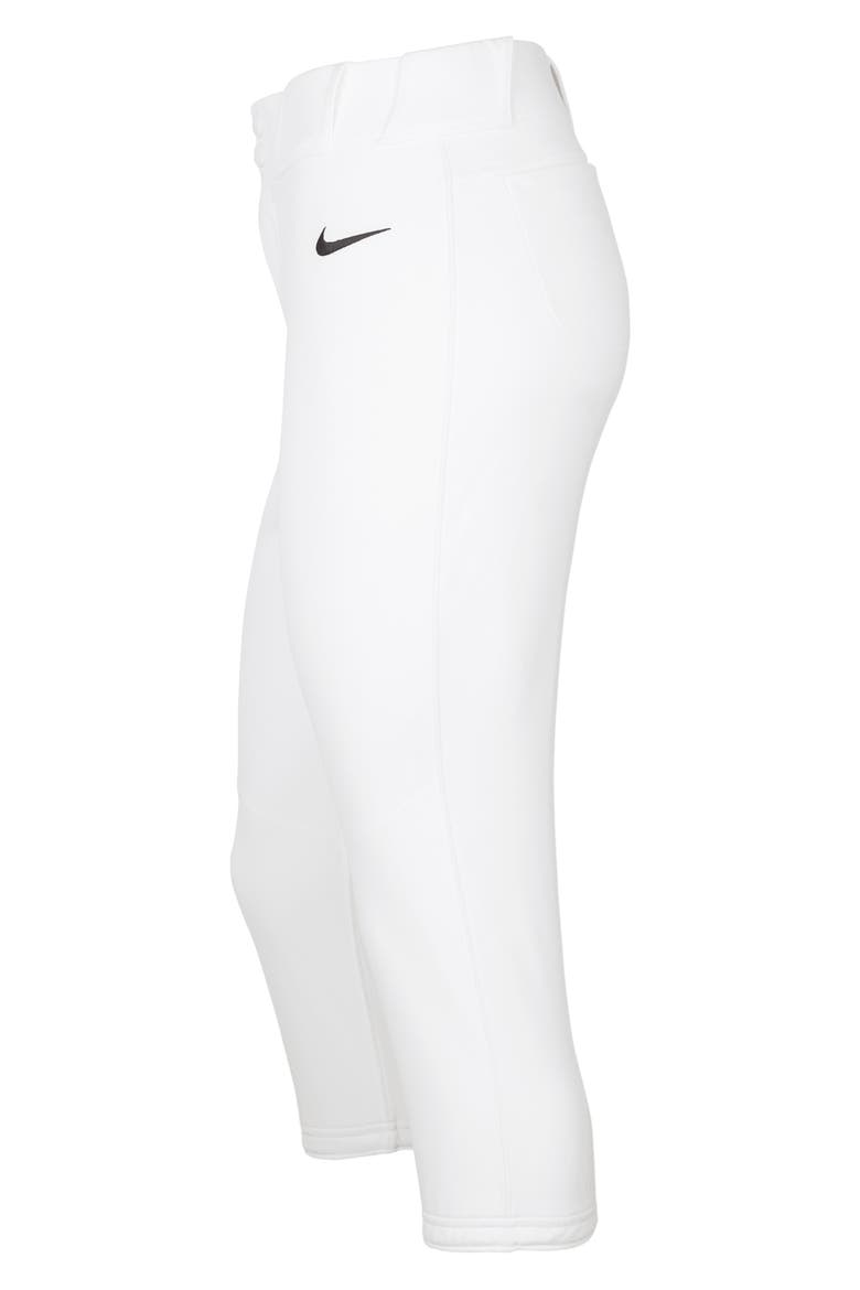 Vapor Select 5 Softball Pants, Alternate, color, 100 100 WHITE/BLACK