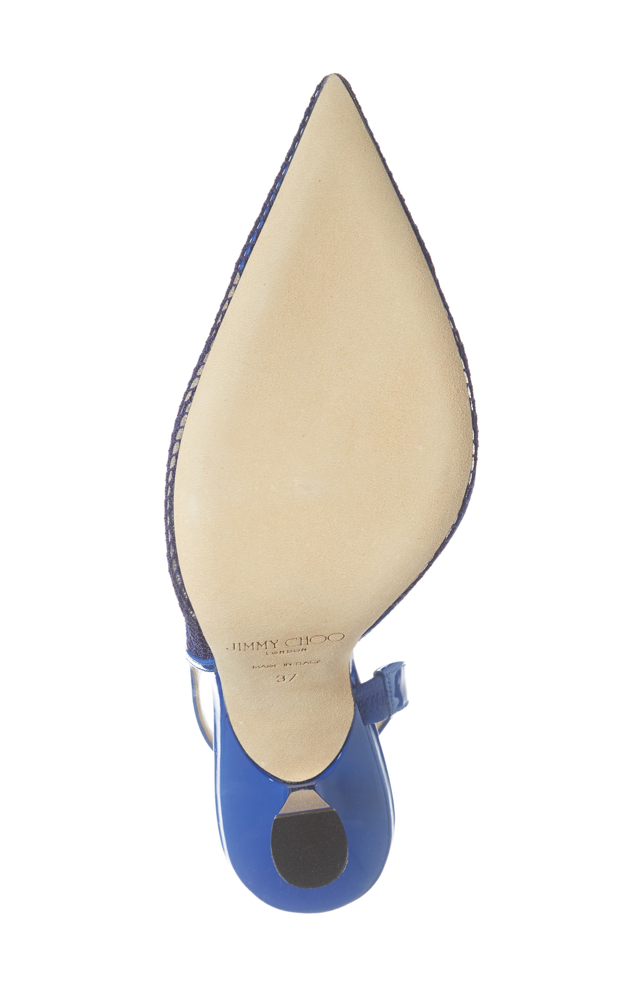 Jimmy Choo Fetto Mesh Pointy Toe Pump, Alternate, color, 