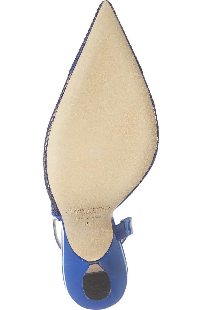 Jimmy Choo Fetto Mesh Pointy Toe Pump, Alternate, color,