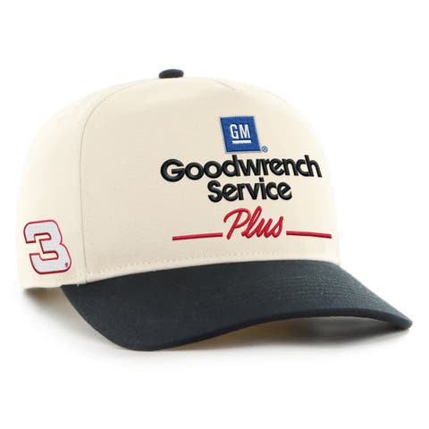 Men's '47 Natural/Black Richard Childress Racing Goodwrench Service Plus Hitch Adjustable Hat