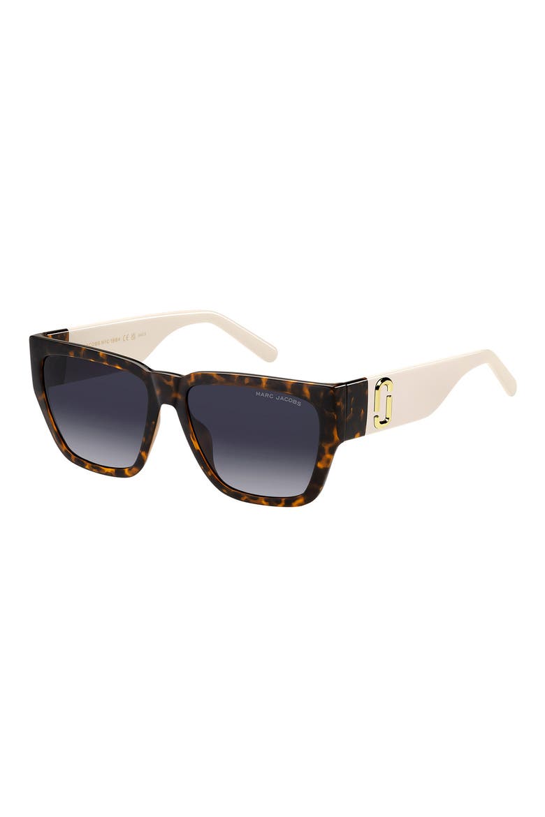 57mm Square Sunglasses, Alternate, color, 0XLT-9O