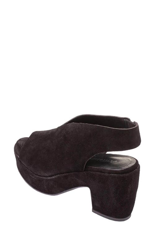 Antelope Teness Slingback Sandal In Black