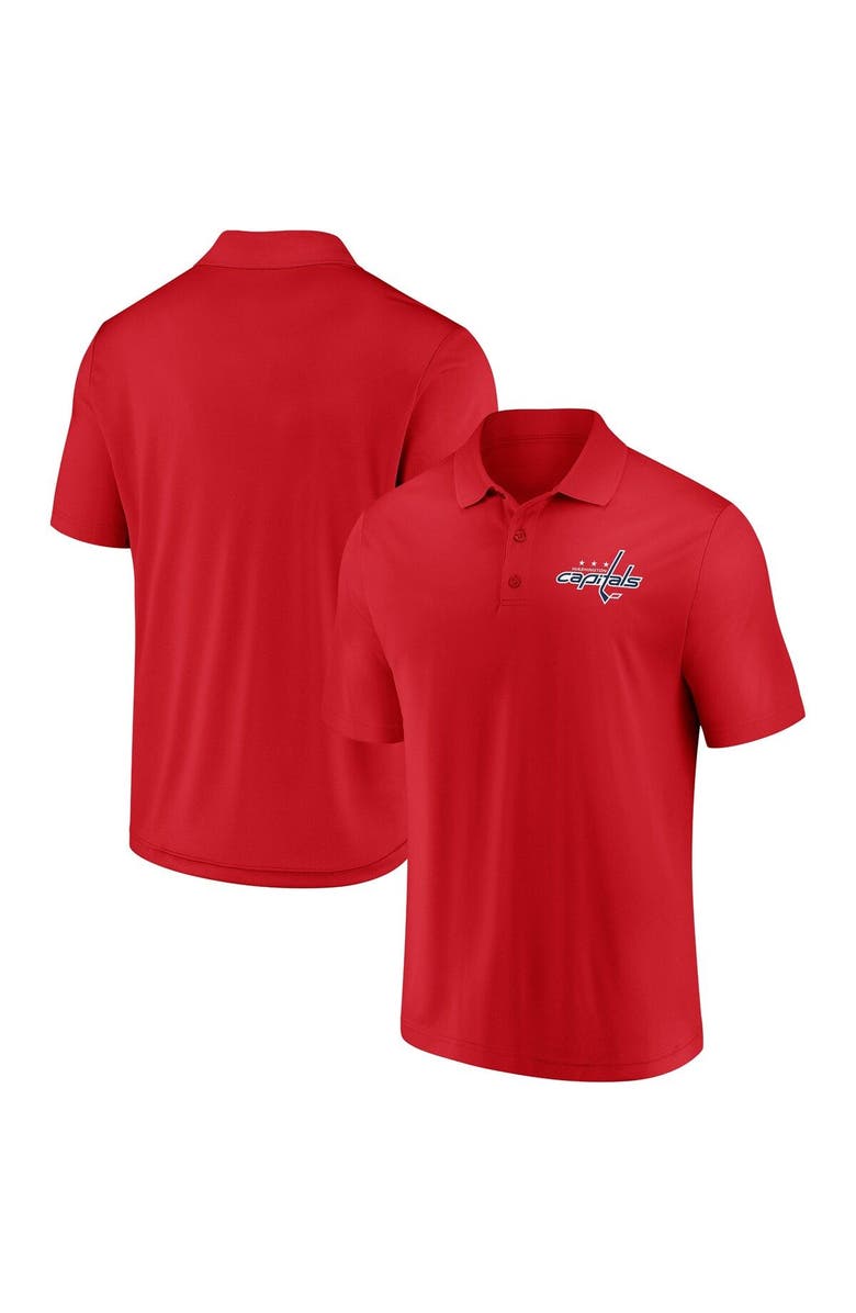 FANATICS Men's Fanatics Branded Red Washington Capitals Winning Streak Polo, Main, color, Red