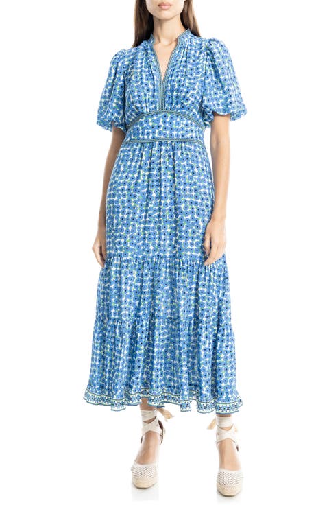 Floral Tiered Maxi Dress