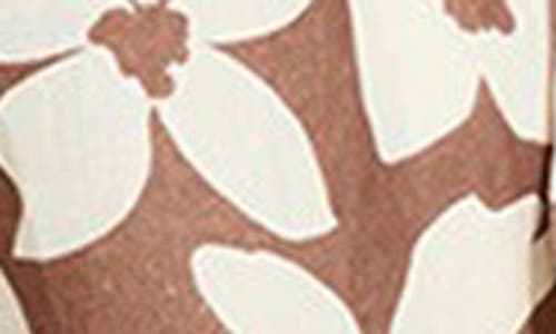 Vitamin A ® The Getaway Linen Cover-up Shorts In Desert Flower