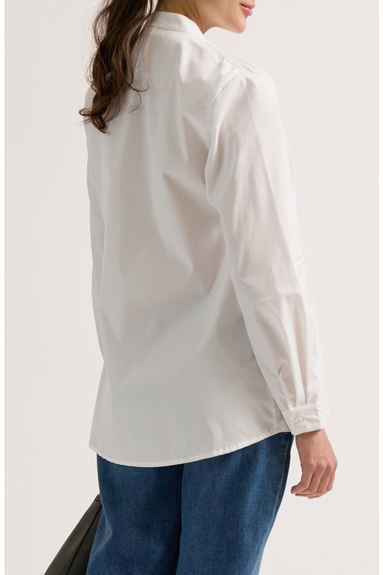 Ika Maternity & Nursing Shirt, Alternate, color, White