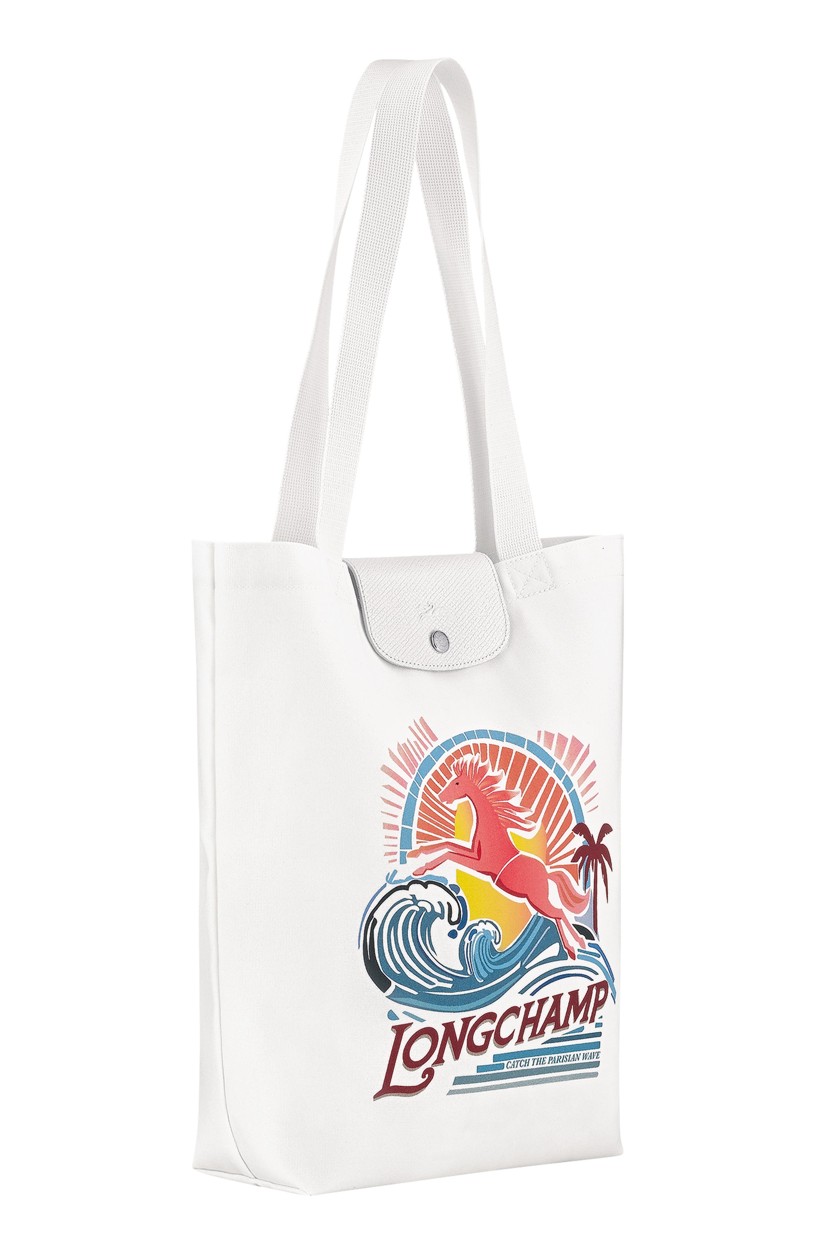 Longchamp Le Pliage Surf Tote, Alternate, color, Rainbow