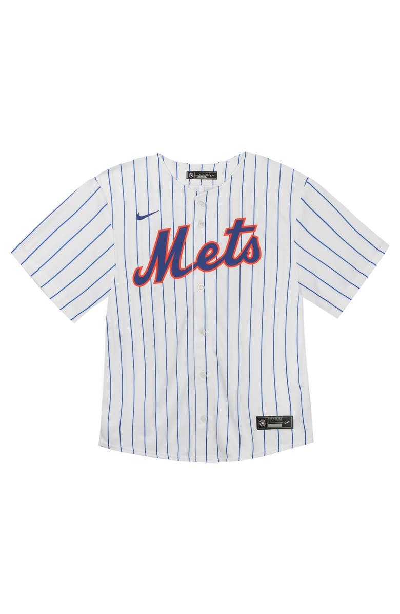 Nike Toddler Nike  White New York Mets Home Game Jersey, Alternate, color, White