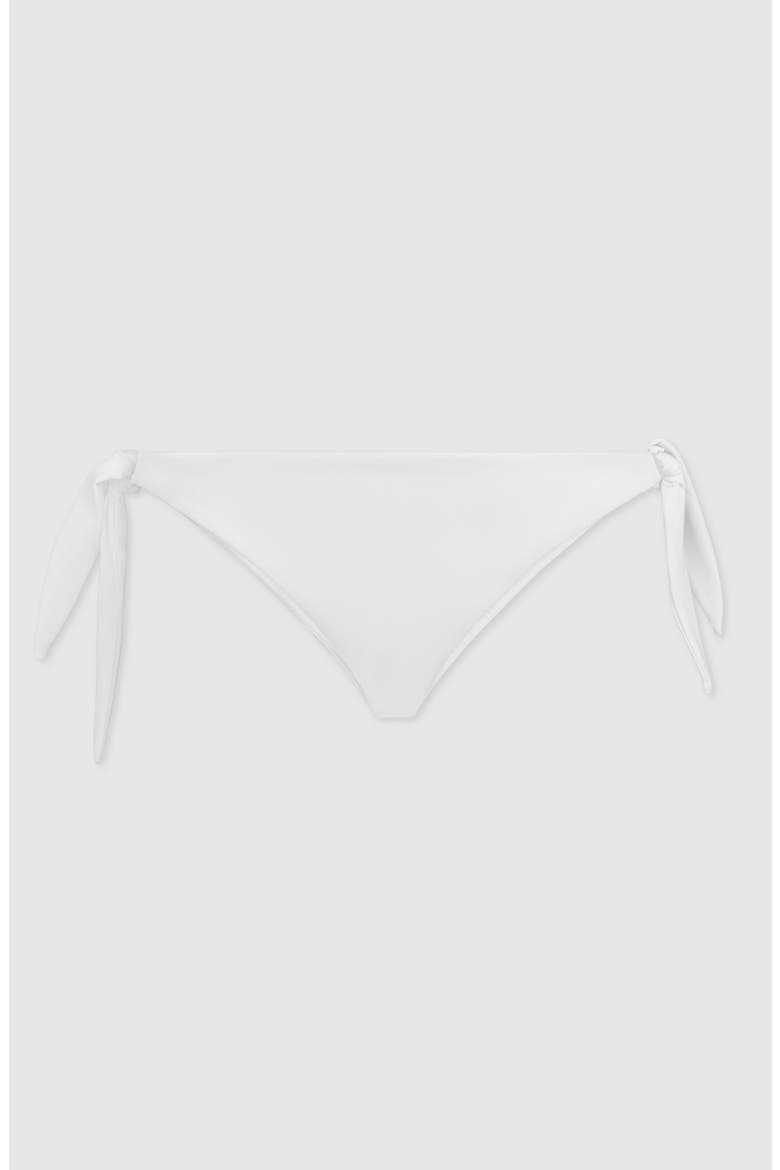 Techno jersey bikini bottoms with monili, Main, color, White