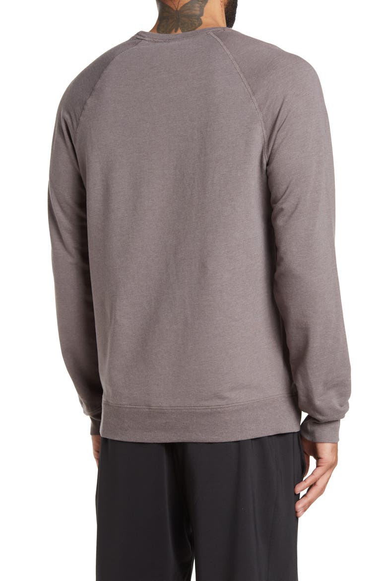 Ascend Fleece Pullover Sweatshirt, Alternate, color, GREY KITTEN